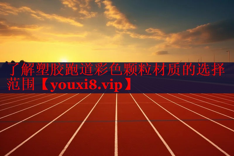 了解塑胶跑道彩色颗粒材质的选择范围